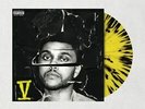 The Weeknd Beauty Behind Madness Vinyl LP Yellow Black Splatter Urban Outfitters