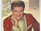 Great LIBERACE Autographed Signed ALBUM LP Strangers In The Night Vintage