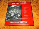 LED ZEPPELIN/LIVE - THE DESTROYER -THE LIVE 4 RECORD DELUXE BOX SET  APRIL,1977
