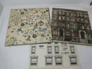 VINTAGE 1970 LED ZEPPELIN III & PHYSICAL GRAFFITI PART 2 LP VINYL RECORDS ALBUMS
