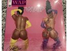 Sealed Purple WAP Vinyl Cardi B Megan Thee Stallion Signed, Limited Edition
