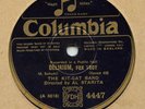 78 rpm British Dance Jazz DELIRIUM Al Starita Kit Kat Band Red Lips Kiss 1927 E