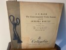 Columbia 33cx 1287 j.s.Bach unaccompanied violin sonatas Johanna martzy
