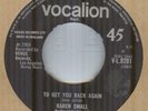 KAREN SMALL**TO GET YOU BACK AGAIN**SOUL**THE VOCALION LABEL**HEAR