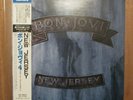 BON JOVI- NEW JERSEY LP ORIGINAL 1988 JAPAN PRESSING VINYL RECORD 80s HAIR METAL