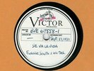 c 78 RPM Eddie South single-sided Victor test E+ master pressing 1931 UNISSUED