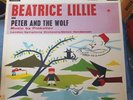 Beatrice Lillie peter and the wolf Decca stereo sxl 2218 Lp