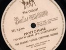 BEATLES Pantomime 7 INCH VINYL UK Lyntone 1966 Fan Club Flexi Disc Only But No