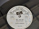 78 RPM Curtis Gordon RCA Victor 20-5550 AUTOGRAPHED rockabilly RARE
