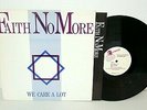 FAITH NO MORE - We Care A Lot LP - Mordam Records 1985, Lyrics, Clean VG+ Vinyl