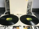 LP DOUBLE THE BEATLES? THE WHITE ALBUM 1973 GERMAN PRESS POSTER NO PICS VG/EX