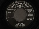 PAPER BLITZ TISSUE: boy meets girl / grey man RCA 7