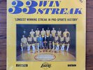 Los Angeles Lakers 33 Win Streak Vinyl Record Album SEALED unopened