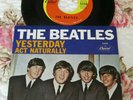 The Beatles-Yesterday/Act Naturally-Vinyl 45 w/Picture Sleeve