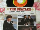 The Beatles-A Hard Day's Night/I Should Have Known Better-Vinyl 45 w/Pic Sleeve