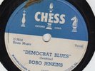 Orig BOBO JENKINS Democrat Blues / Bad Luck & Trouble 78 Chess 1565 Post War EX