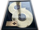 MTV UNPLUGGED (1996) - KISS GOLD VINYL RECORD IN FRAME