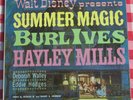 Walt Disney SUMMER MAGIC Burl Ives Hayley Mills LP Buena Vista 4025 NEAR MINT