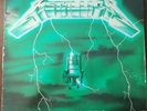 Metallica - Ride The Lightning - First Press French - Green Cover Original
