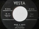 RARE Doo-Wop 45 rpm THE ELDAROS on VESTA 101 