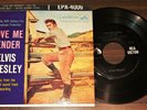45 RPM EP rock r&r ELVIS PRESLEY Love Me Tender EPA 4006 dog on side 1956 E+