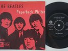 BEATLES Paperback Writer RARE Denmark 45 stunning sleeve  UNIQUE danish p/s HEAR