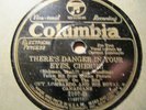 1930 Carmen GUY LOMBARDO PUTTIN ON THE RITZ There's Danger Eyes COLUMBIA 2107-D