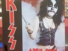 KISS - APRIL FOOL CLEVELAND 1974 white colored vinyl LP PETER CRISS