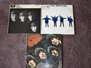 The Beatles 3 x original Parlophone black Yellow Mono LP With the Help & R Soul