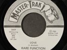 RARE FUNCTION: love / something to do MASTER-TRAK 7