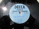 Decca Acetate 1961 Anthony Newley What Kind of Fool Am I / Once in a Lifetime