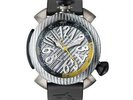 GaGà Milano Diver Watch 48MM Titanium Carbon Yellow