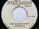 70's Roots Reggae DECLARATION OF RIGHTS Abyssinians - COXSONE STUDIO 1 Soundclip