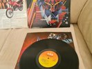 JUDAS PRIEST DEFENDERS OF THE FAITH 1st PRESS VINYL INNER COMP. SLIP 1984 EX/EX+