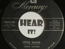 50s Elvis Style Rockabilly Bop 45 TOMMY MITCHELL Juke Box / Little Mama MERCURY