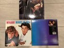 GEORGE MICHAEL WHAM MAKE IT BIG MUSIC FROM EDGE HEAVEN FAITH Vinyl Record LP Lot