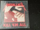METALLICA Kill Em All '80s Megaforce MRI 069 Silver Label  First Issue