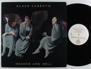 BLACK SABBATH Heaven And Hell WARNER BROS LP VG++/VG+   
