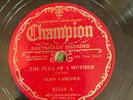 Champion 45134 Cliff Carlisle NOBODY WANTS ME  country 78rpm EE+ 1931