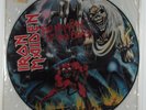 IRON MAIDEN Number Of The Beast HARVEST LP VG+ picture disc   