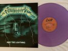 METALLICA PURPLE COLORED VINYL LP RIDE THE LIGHTNING. Bernett Records NEW RARE