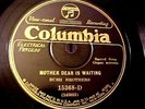 Bush Brothers - EX Shellac & GREAT Audio - Mother Dear Is Waiting (1927)