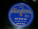 BLIND BOY FULLER 78 rpm Vocalion-05324 Black Bottom Blues/I Crave My Pig Meat EE