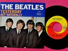 THE BEATLES - Yesterday - super clean 45 rpm with Picture Sleeve  Capitol 5498