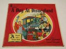 A DAY AT DISNEYLAND ORIGINAL STORY TELLER RECORD BOOK 1958 Vinyl LP Walt Disney