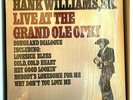 Hank Williams Live At The Grand Ole Opry 1976 Vinyl MGM Records 1st Press