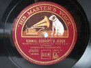 78rpm COMEDIAN HARMONISTS - Irgendwo auf der Welt / Einmal schafft's jeder