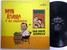 MON RIVERA Que Gente Averigua LP Latin Alegre Mambo Salsa PLAYGRADED   #9519