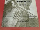 André Lévy JS Bach Suites pour violoncelle seul 1 + 4  Lumen LD 3.447 rare LP EX