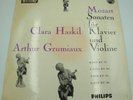 CLARA HASKIL/ARTHUR GRUMIAUX Sonaten fur klavier und violine MOZART LP NL Philip